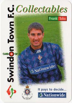 1999-00 Wiltshire Police Swindon Town F.C. Collectables #4 Frank Talia Front