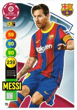 2020-21 Panini Adrenalyn XL La Liga Santander #70 Messi Front