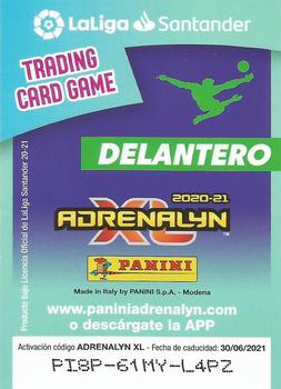 2020-21 Panini Adrenalyn XL La Liga Santander #342 Shon Weissman Back