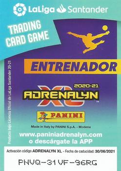 2020-21 Panini Adrenalyn XL La Liga Santander #486 Jagoba Arrasate Back