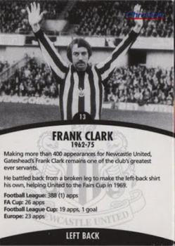 2002-03 Newcastle Evening Chronicle - Toon Heroes #13 Frank Clark Front