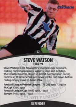 2002-03 Newcastle Evening Chronicle - Toon Heroes #22 Steve Watson Front