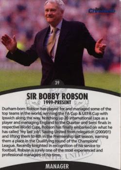 2002-03 Newcastle Evening Chronicle - Toon Heroes #39 Sir Bobby Robson Front
