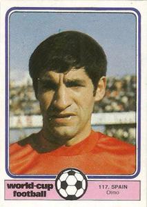 1982 Monty Gum World Cup Football #117 Antonio Olmo Front