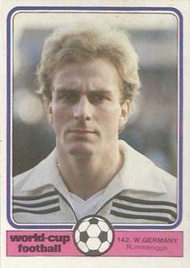 1982 Monty Gum World Cup Football #142 Karl-Heinz Rummenigge Front