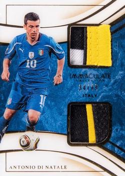 2020 Panini Immaculate Collection - Dual Patches #DP-ADN Antonio Di Natale Front