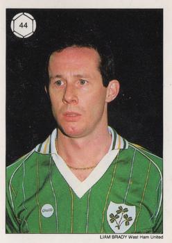 1989 Topps Saint & Greavsie All Star Football Collection #44 Liam Brady Front