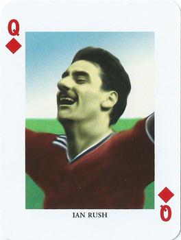2000 Offason Football Playing Cards #Q♦ Ian Rush Front