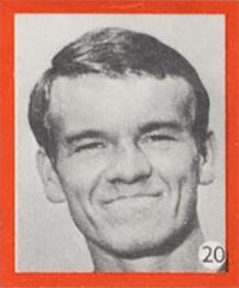 1969 Charles Buchan's Football Monthly World Stars #20 Eddie McCreadie Front