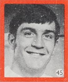 1969 Charles Buchan's Football Monthly World Stars #45 Willie Irvine Front