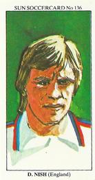 1978-79 The Sun Soccercards #136 David Nish Front