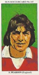 1978-79 The Sun Soccercards #145 Stuart Pearson Front