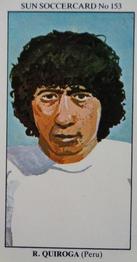 1978-79 The Sun Soccercards #153 Ramon Quiroga Front