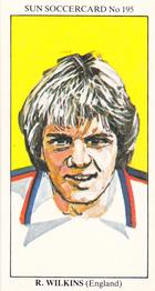 1978-79 The Sun Soccercards #195 Ray Wilkins Front