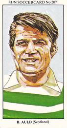 1978-79 The Sun Soccercards #207 Bertie Auld Front