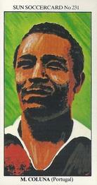 1978-79 The Sun Soccercards #231 Mario Coluna Front