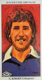 1978-79 The Sun Soccercards #442 Graham Knight Front