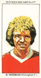 1978-79 The Sun Soccercards #477 Dave Needham Front