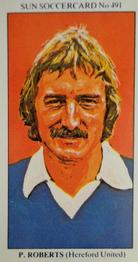 1978-79 The Sun Soccercards #491 Phil Roberts Front
