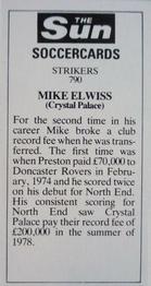 1978-79 The Sun Soccercards #790 Mike Elwiss Back