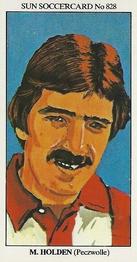 1978-79 The Sun Soccercards #828 Mel Holden Front