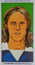 1978-79 The Sun Soccercards #830 Brian Hornsby Front