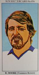 1978-79 The Sun Soccercards #874 Ronnie Moore Front