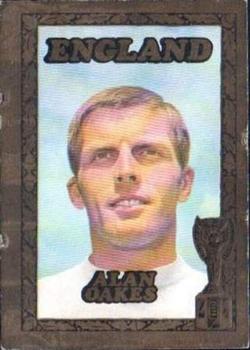 1969-70 A&BC Chewing Gum World Cup Giant Posters - A&BC World Cup Footballers #NNO Alan Oakes Front