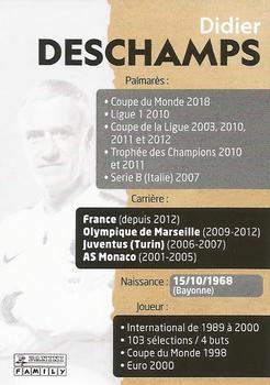 2020 Panini Au plus près des Bleus #C1 Didier Deschamps Back