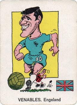 1966 Monty Gum World Cup 1966 #NNO Terry Venables Front