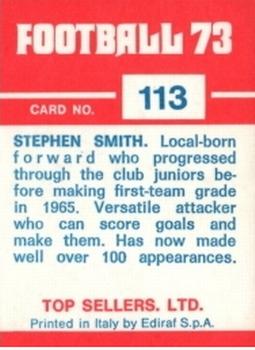 1972-73 Panini Top Sellers #113 Steve Smith Back
