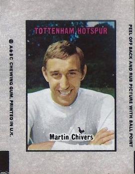 1970-71 A&BC Chewing Gum Action Transfers #NNO Martin Chivers Front