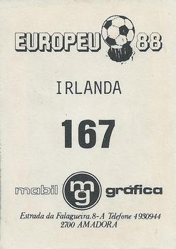 1988 Mabilgráfica - Europeu EM 1988 #167 Jack Charlton Back