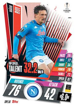 2020-21 Topps Match Attax UEFA Champions League Extra - Top Speed Talent #SPE16 Mário Rui Front