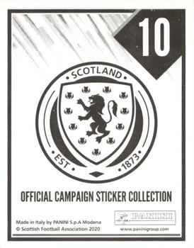 2021 Panini Scotland Official Campaign #10 Andrew Robertson Back