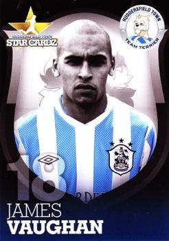 2012-13 Huddersfield Town Star Cardz #18 James Vaughan Front