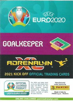 2021 Panini Adrenalyn XL UEFA Euro 2020 Kick Off #190 Robin Olsen Back