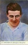 1922 Pals Famous Footballers Fine Art Supplements #NNO Sandy Archibald Front