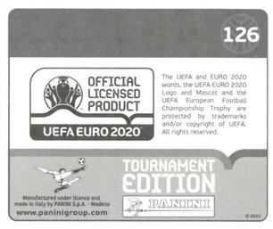 2021 Panini UEFA Euro 2020 Tournament Edition #126 Toby Alderweireld Back