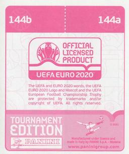 2021 Panini UEFA Euro 2020 Tournament Edition #144 Thibaut Courtois / Toby Alderweireld Back