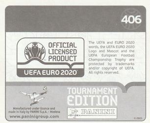 2021 Panini UEFA Euro 2020 Tournament Edition #406 Conor Coady Back