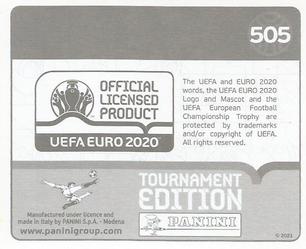 2021 Panini UEFA Euro 2020 Tournament Edition #505 Lukas Haraslín Back