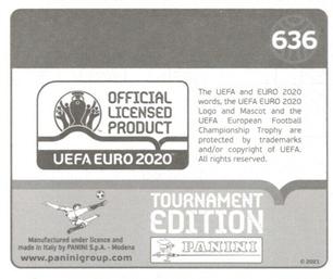 2021 Panini UEFA Euro 2020 Tournament Edition #636 Gergő Lovrencsics Back