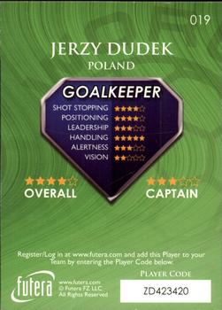 2009-10 Futera World Football Online Series 1 #19 Jerzy Dudek Back