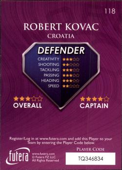 2009-10 Futera World Football Online Series 1 #118 Robert Kovac Back