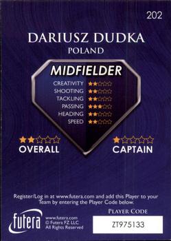 2009-10 Futera World Football Online Series 1 #202 Dariusz Dudka Back