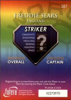 2009-10 Futera World Football Online Series 1 #387 Freddie Sears Back