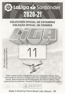 2020-21 Panini LaLiga Santander Stickers (Brazil) #11 Ruben Duarte Back