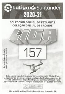 2020-21 Panini LaLiga Santander Stickers (Brazil) #157 Diego Rodriguez Back