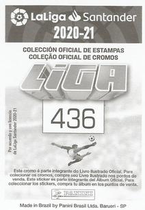 2020-21 Panini LaLiga Santander Stickers (Brazil) #436 Takefusa Kubo Back